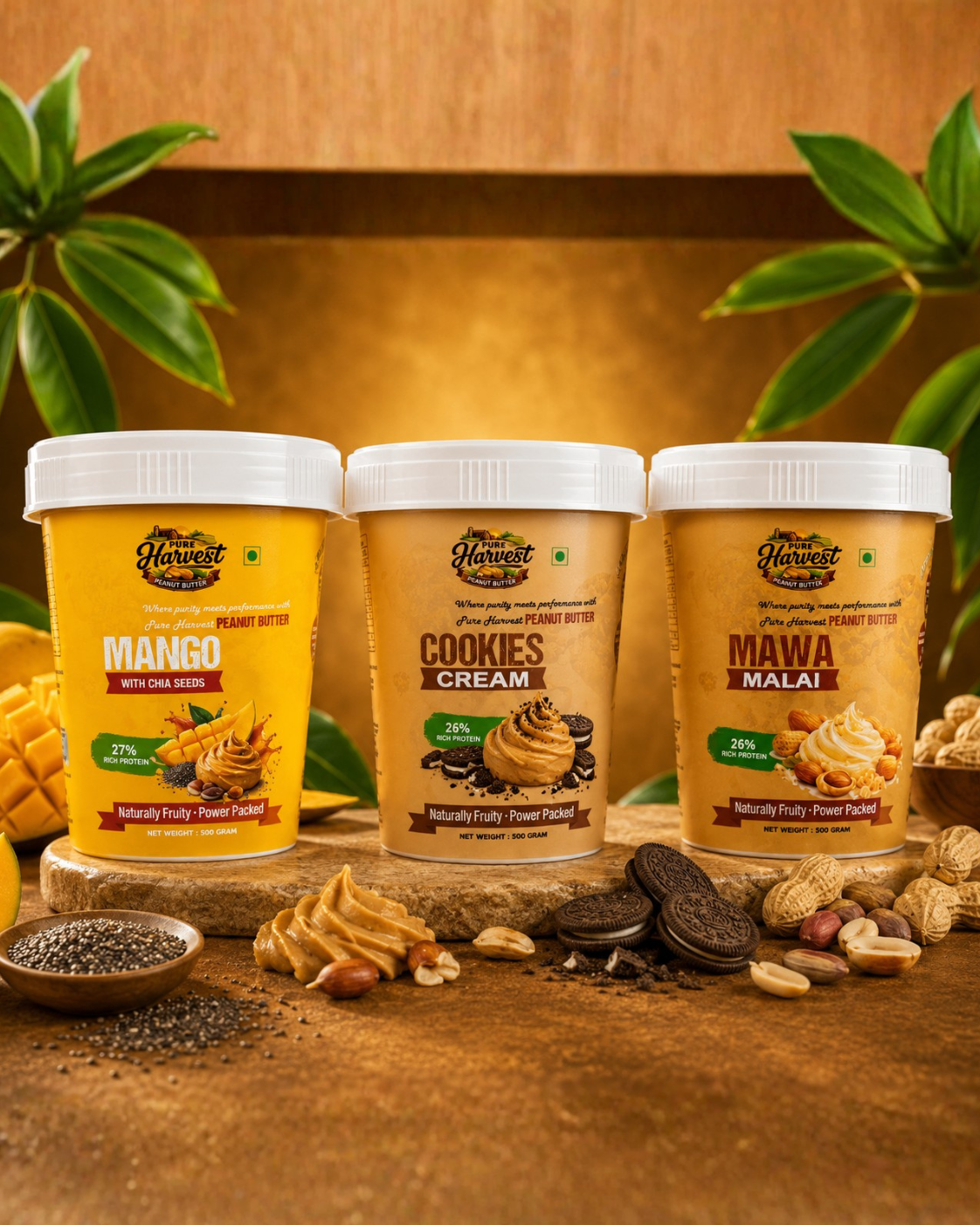 Pure Harvest Peanut Butter Combo Pack
